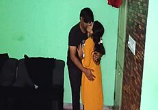 College Indian couple’s hot sex scene with big assets