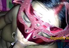 Desi chachi bends over for nephew in raw doggystyle action