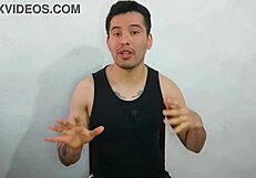 Jovencito Le Da Sexo Oral a la Polla Enorme Gruesa del Tio de Su Mejor Amiga Se Come Su Leche Relato Sexual