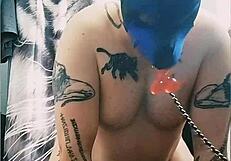 gaywolf turns into mastino grande with kinky twists