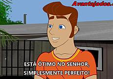 Hey, Check Out My Filipino Neighbor in Gay Cartoon Action!