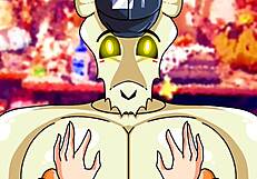 want to see boyfriend giving oral to tabi in friday night funkin hentai?