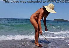 Nippleringlover Hot Nude Beach Multiple Pussy Piercings Extreme Stretched Nipple Piercings