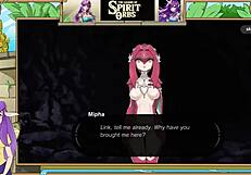 Follando intenso y cunnilingus con la rubia pelirroja Mipha de Legend of Zelda