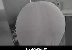 Gia Vendetti Slurps Stepson's Big Cock