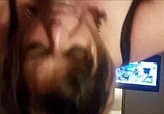 cock hungry bbw slobbering on it pov, damn she's good 😜