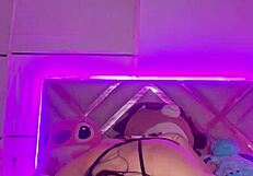 hermosa latina gets excited by her stepbrother's presence