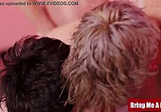 Bringmeaboy twink Daniel Hausser participates in gay threesome adventure