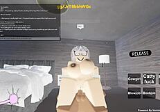 曾经有个骚货在《罗布乐思》色情片中骑着巨屌玩女上位！