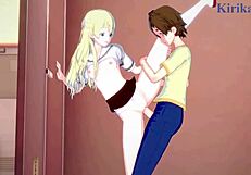 Kasumi, Olivia, Chisato Intense Futanari Sex