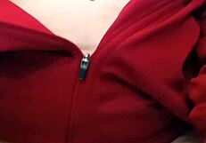 Mature Exhibitionist Pisses with Open Pussy Exposed