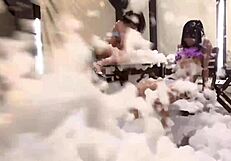 asian threesome japanese cowgirl group riding pov