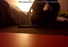 big ass juicy brown chick suck then fucked at home, banging doggystyle