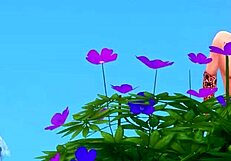 Sunbathing Turns Naughty In This 3D Hentai Preview With Celebrity Lookalike