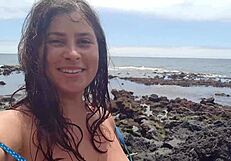 Is My Stepmom Seducing Me on This Public Beach?