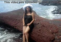 Is My Stepmom Seducing Me on This Public Beach?