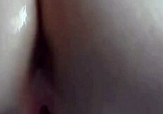 german teen using vibrator in her ass for orgasm