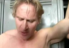 Fully Clothed Lesbians Dominate Guy with Handcuffs and Handjobs