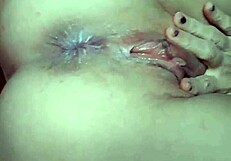 Blonde Amateur Dances and Masturbates with Big Tits