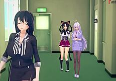 Акено има изненада за теб HS DXD NTR лудост 7 пълен филм