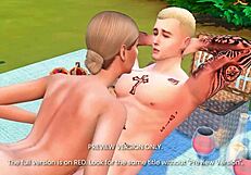 Sunbathing Turns Naughty In This 3D Hentai Preview With Celebrity Lookalike