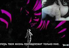 in the cursed prince hentai, ivy the demon girl femdoms with big boobs and nipples