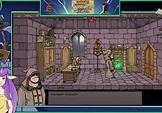 In witch trainer silver part 16, the brunette asian engages in sexy game