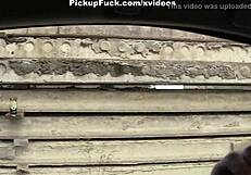 Busty Hottie Outdoor Threesome