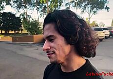 brunette latin teen takes cash for gay sex without hesitation