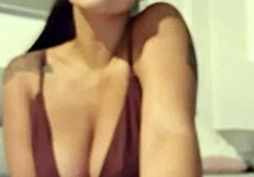 Horny After Party, Using Realistic Dildo - Claudia Bavel