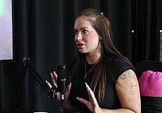 Francis Simas In Sheer Red Lingerie Gets Punched During Swingers Content And Asks For Tinder Matches