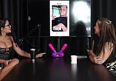 Francis Simas In Sheer Red Lingerie Gets Punched During Swingers Content And Asks For Tinder Matches