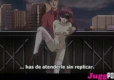 perverted manager fucks sexy workers in erotic speed hentai 😈