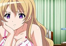 cute asian teen 18+ kisses and gets horny with big ass babe in hentai cartoon. she ends up with massive creampie from japanese boobs action.