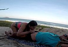 Beach Public Fuck for Car Help