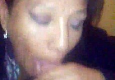 Look into my eyes while I suck your cock? Cheating wife swallows cumshot