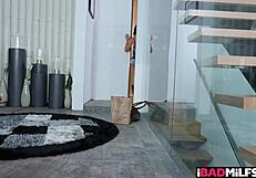 Krissy Lynn Gets Her Pussy Fucked In The Toilet By Her Stepson Nathan Branson.