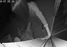 Real cheating wife and friend fuck in hotel on balcony taboo sex