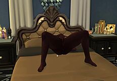 i can't believe how hot demi is when she rubs one out