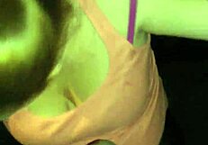 Wife Swallows Husband's Interracial Black Cock!