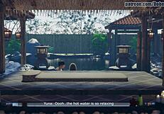 japanese tight pussy cheats on boyfriend at hot spring