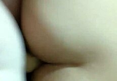 doggy style dildo fucking my wife hard