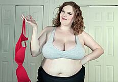 i humiliate my girlfriends tiny 18+ boobs in bra