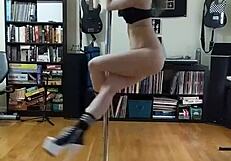 Black Or White Skirt Strip Tease?