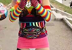 What a Crossdressing Surprise with Cock!