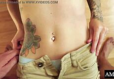 Fucked Girlfriend Hard and Came on Her Ass in POV Homemade Clip