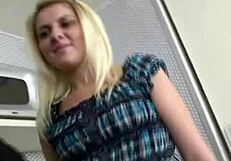 Teen Girl Receives Intense Cumshot In Bedroom