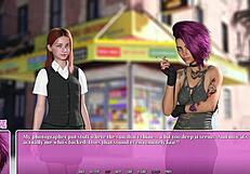 summer in the city meeting hot emo with tattoos