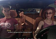 i'm loving this beach day with curvy anime babes