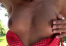 Curious Suzie Carina Stuffs Her Butthole with Toy While Masturbating